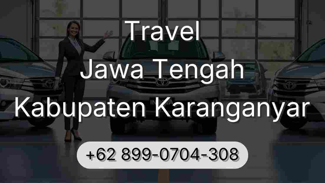 Travel Jawa Tengah Kabupaten Karanganyar