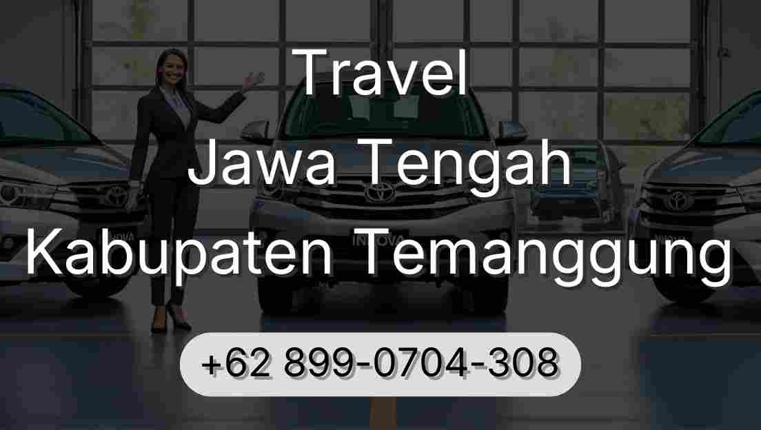 Travel Jawa Tengah Kabupaten Temanggung
