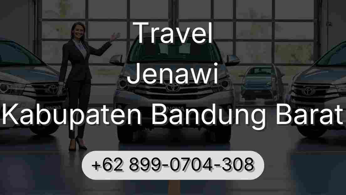 Travel Jenawi Kabupaten Bandung Barat