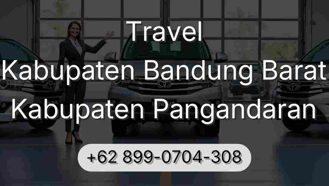 Travel Kabupaten Bandung Barat Kabupaten Pangandaran