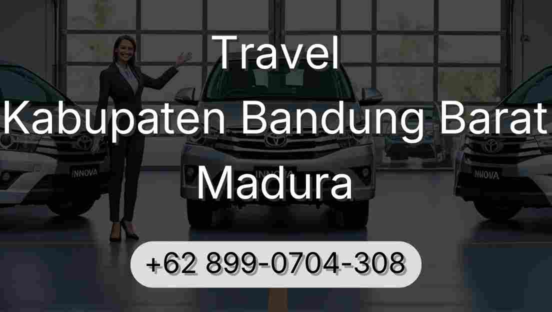Travel Kabupaten Bandung Barat Madura