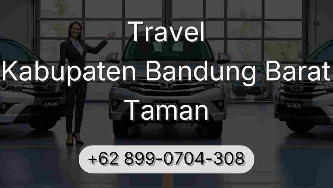 Travel Kabupaten Bandung Barat Taman
