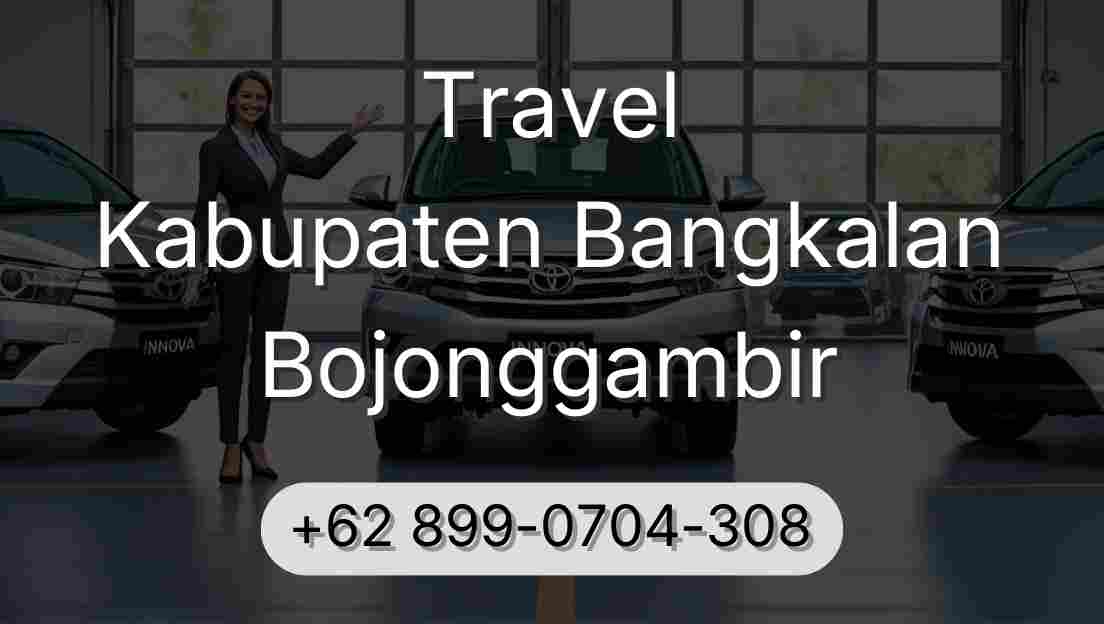 Travel Kabupaten Bangkalan Bojonggambir