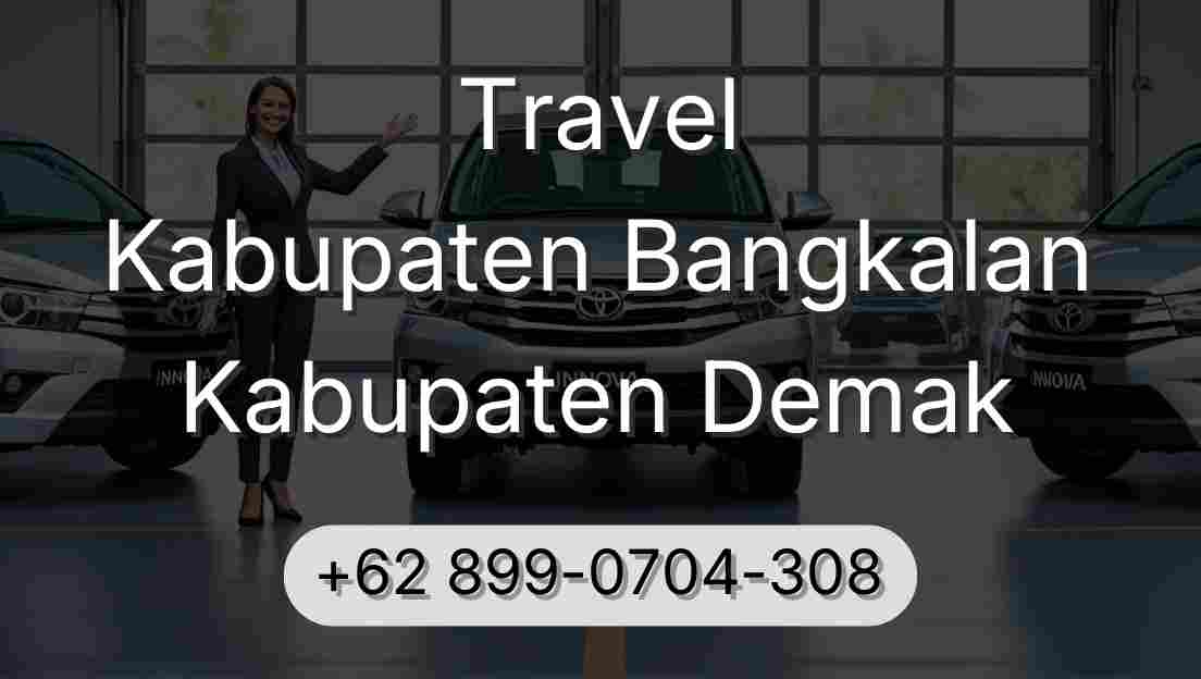 Travel Kabupaten Bangkalan Kabupaten Demak