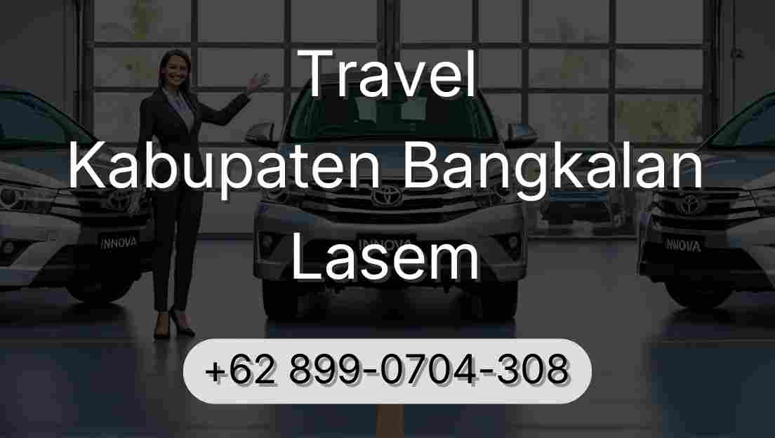 Travel Kabupaten Bangkalan Lasem