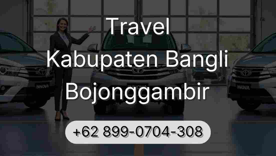 Travel Kabupaten Bangli Bojonggambir