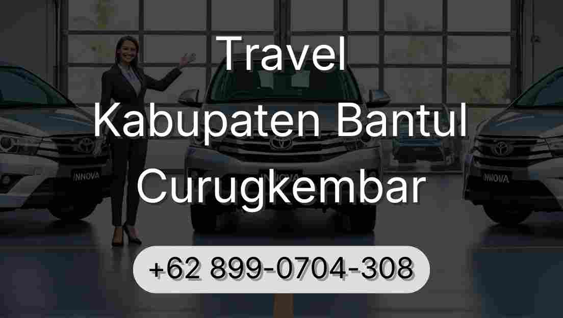 Travel Kabupaten Bantul Curugkembar