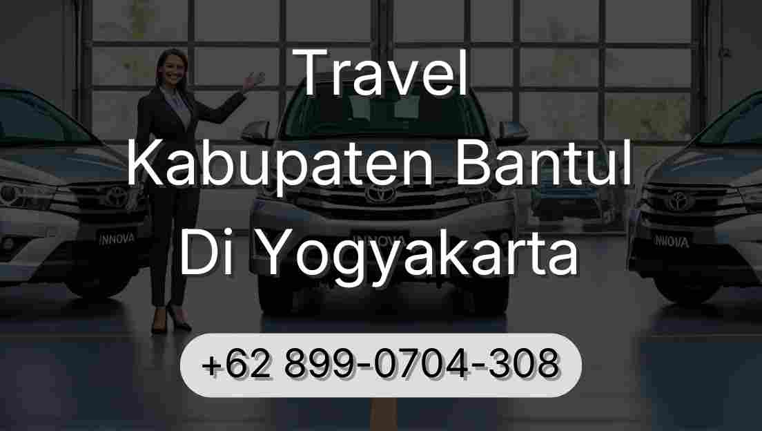 Travel Kabupaten Bantul Di Yogyakarta