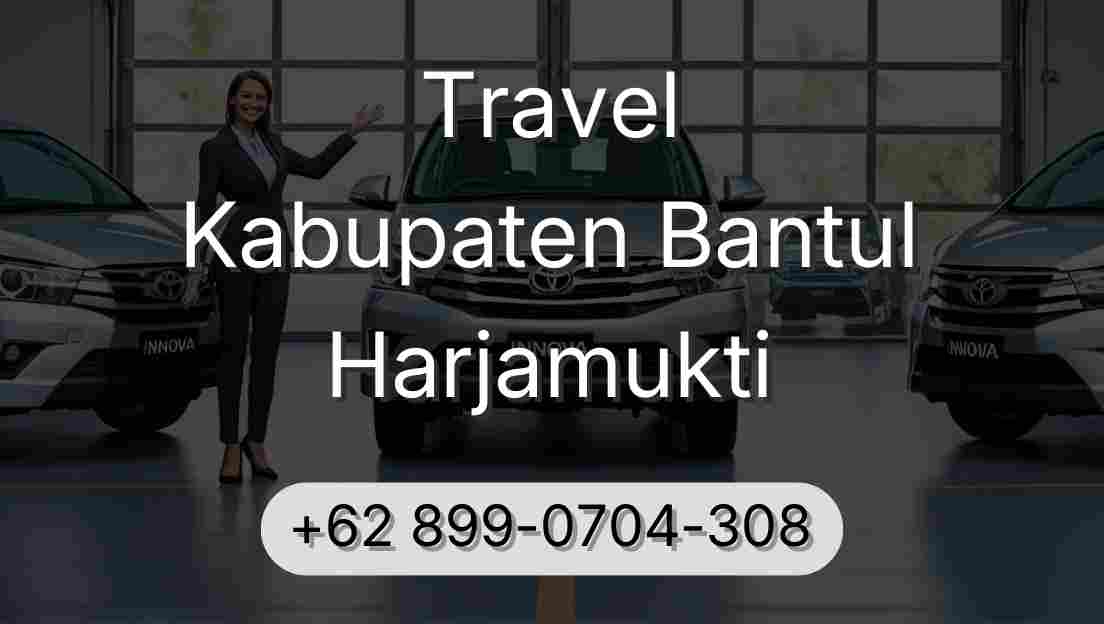 Travel Kabupaten Bantul Harjamukti