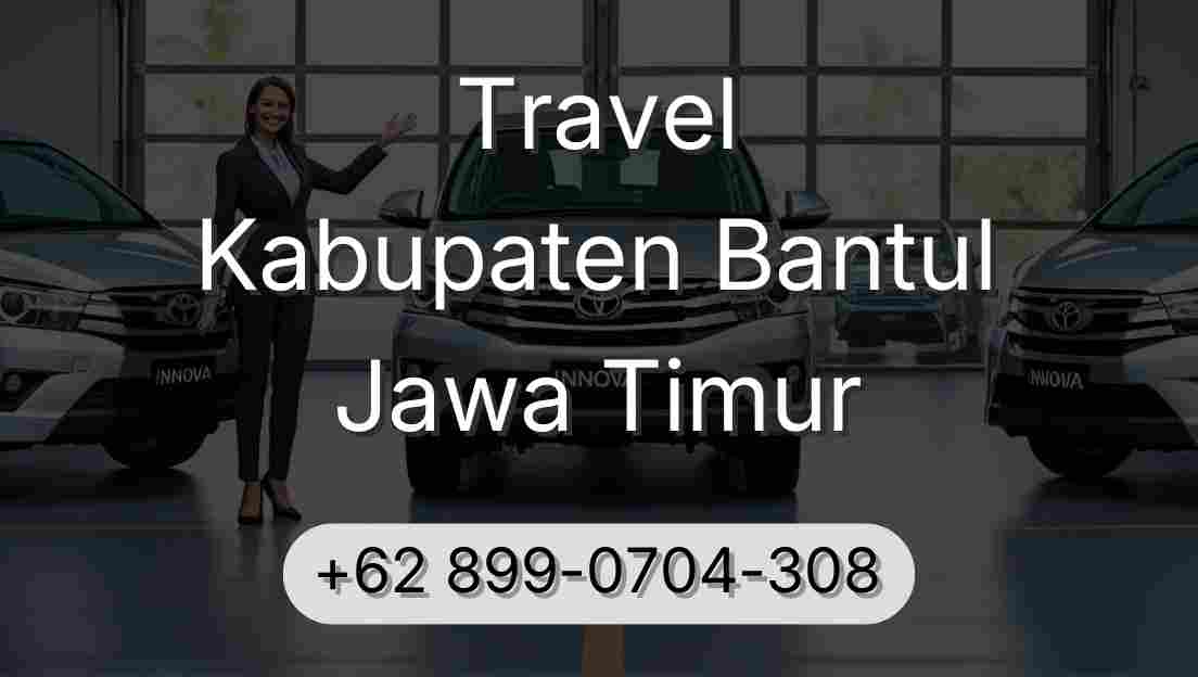 Travel Kabupaten Bantul Jawa Timur
