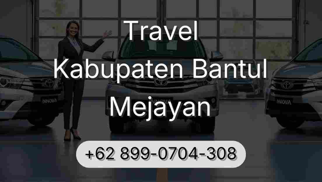 Travel Kabupaten Bantul Mejayan
