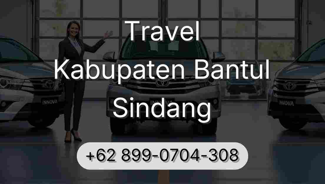 Travel Kabupaten Bantul Sindang