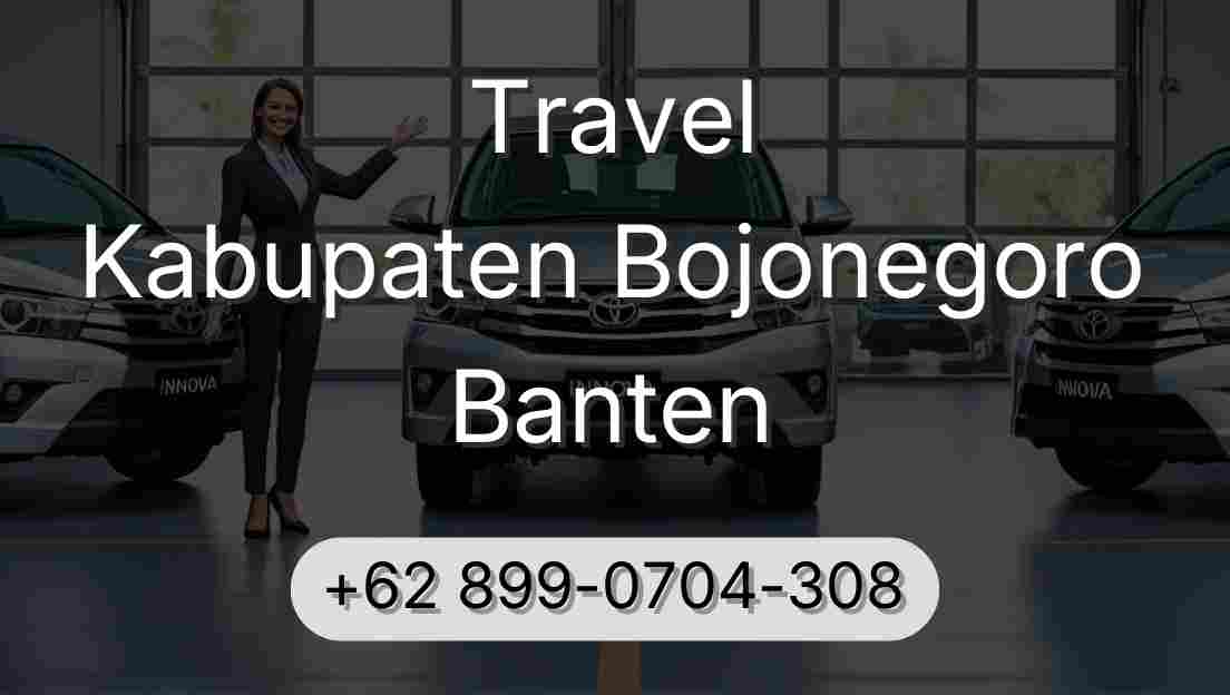 Travel Kabupaten Bojonegoro Banten