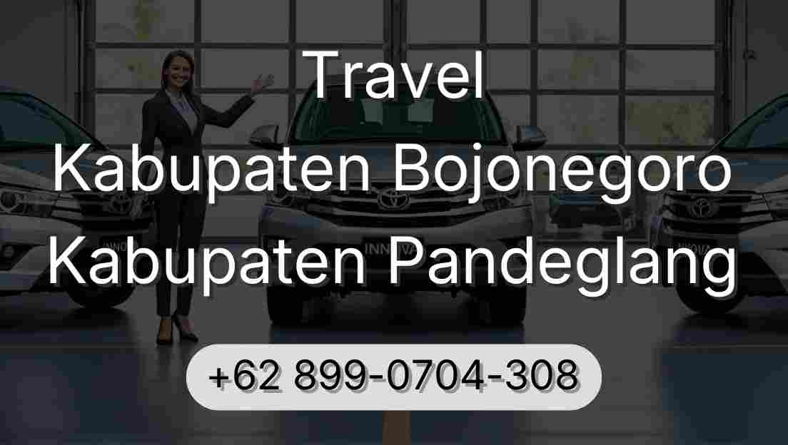 Travel Kabupaten Bojonegoro Kabupaten Pandeglang