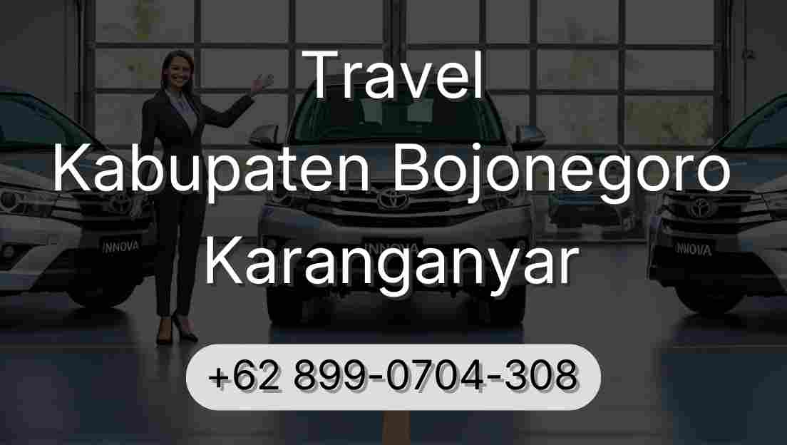 Travel Kabupaten Bojonegoro Karanganyar