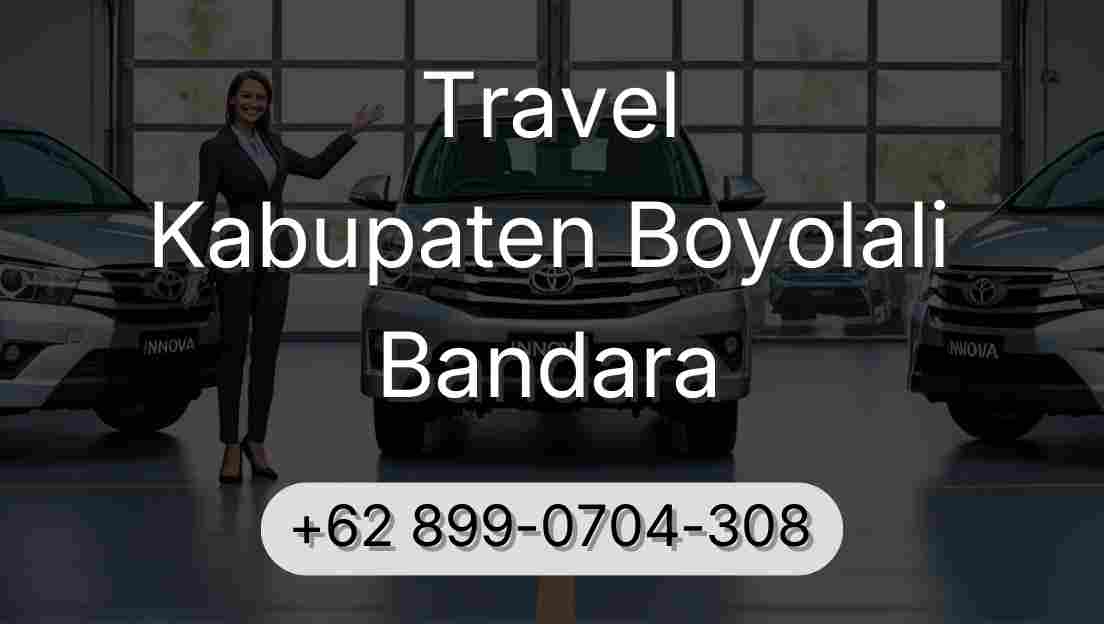 Travel Kabupaten Boyolali Bandara