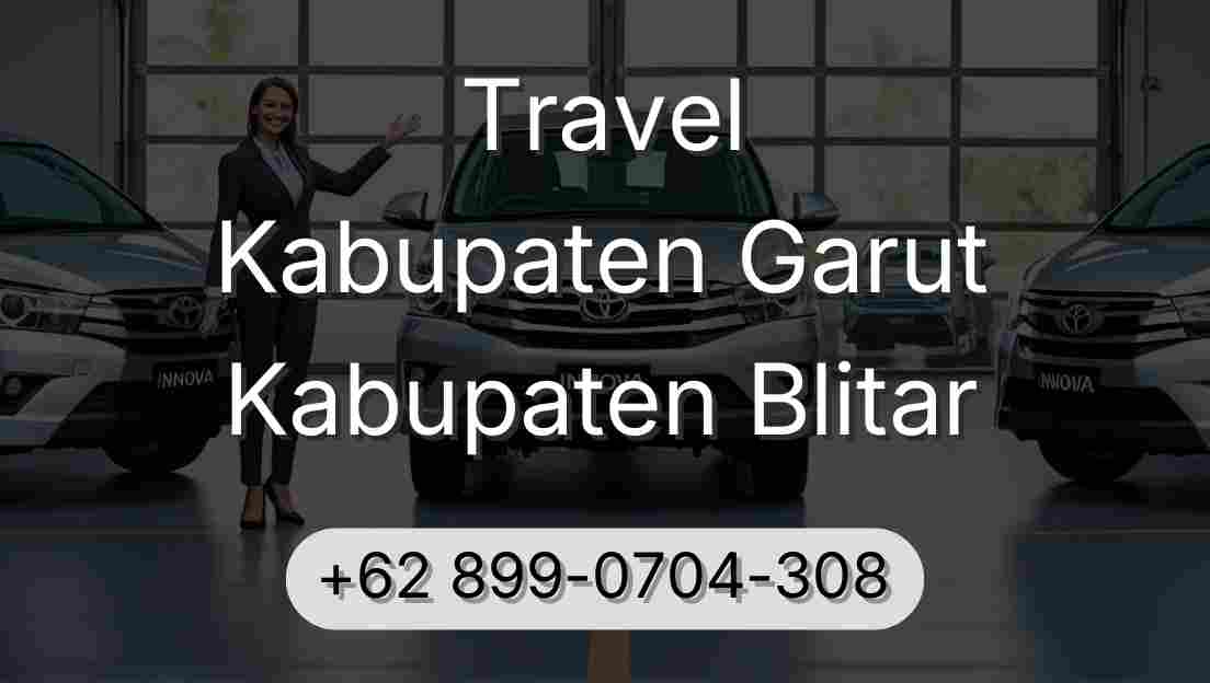 Travel Kabupaten Garut Kabupaten Blitar