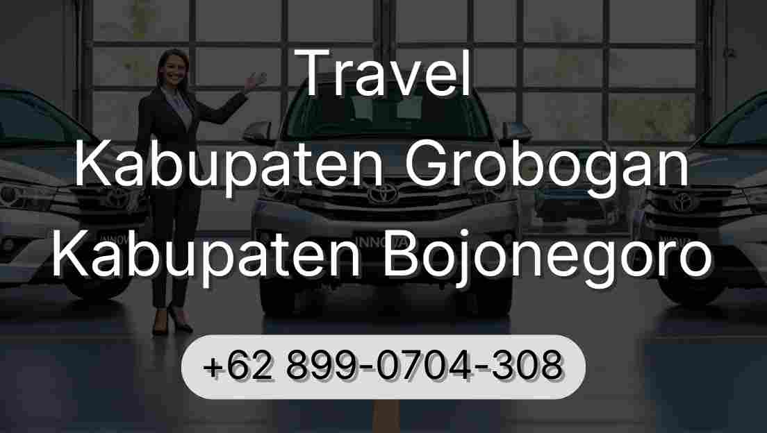 Travel Kabupaten Grobogan Kabupaten Bojonegoro