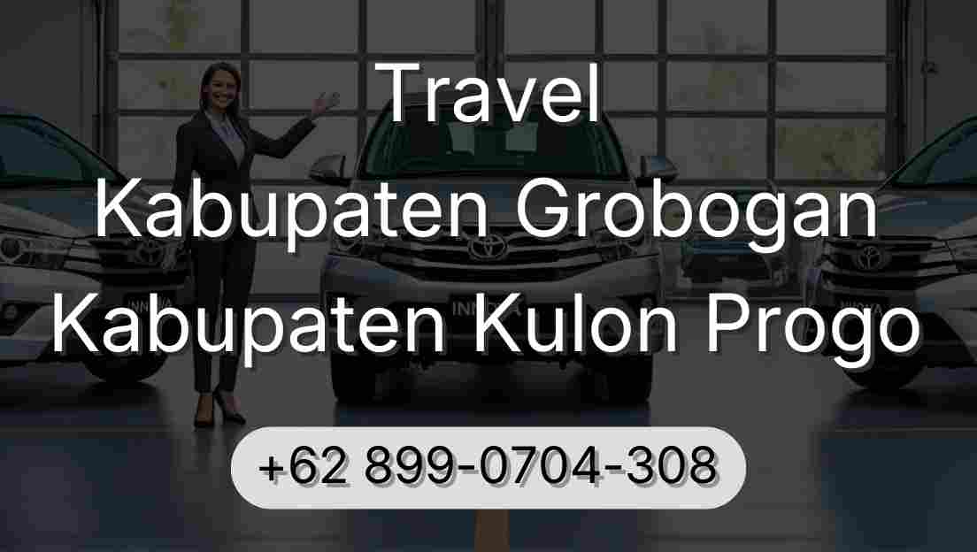 Travel Kabupaten Grobogan Kabupaten Kulon Progo