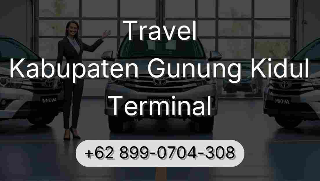 Travel Kabupaten Gunung Kidul Terminal