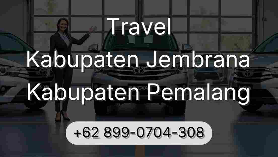 Travel Kabupaten Jembrana Kabupaten Pemalang