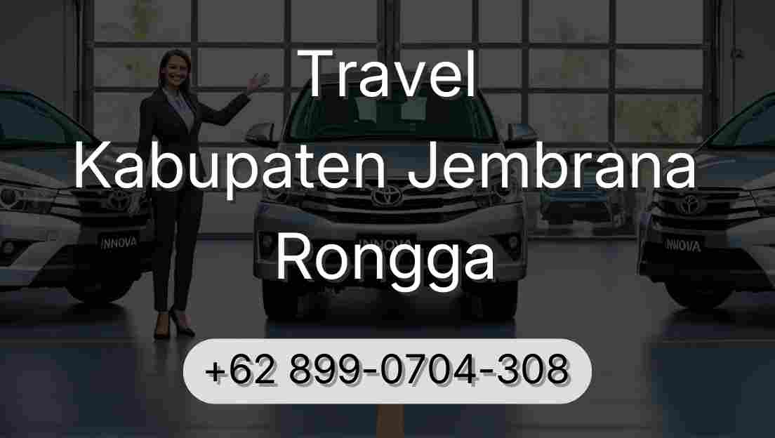 Travel Kabupaten Jembrana Rongga
