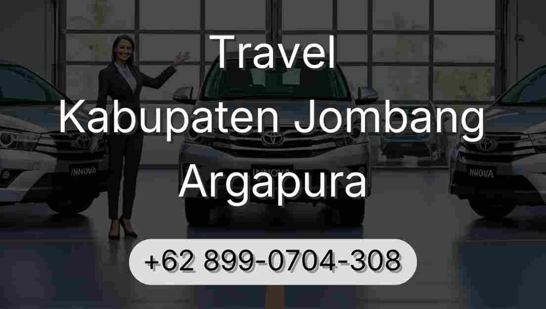 Travel Kabupaten Jombang Argapura
