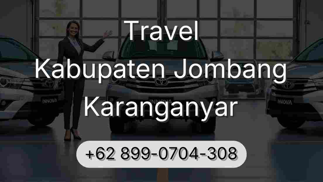 Travel Kabupaten Jombang Karanganyar
