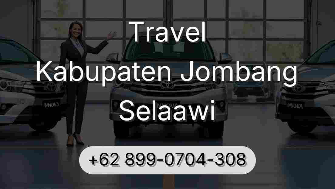 Travel Kabupaten Jombang Selaawi