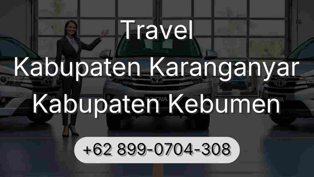 Travel Kabupaten Karanganyar Kabupaten Kebumen