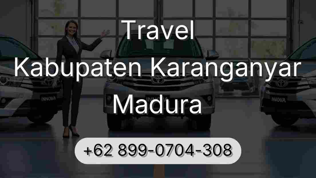 Travel Kabupaten Karanganyar Madura