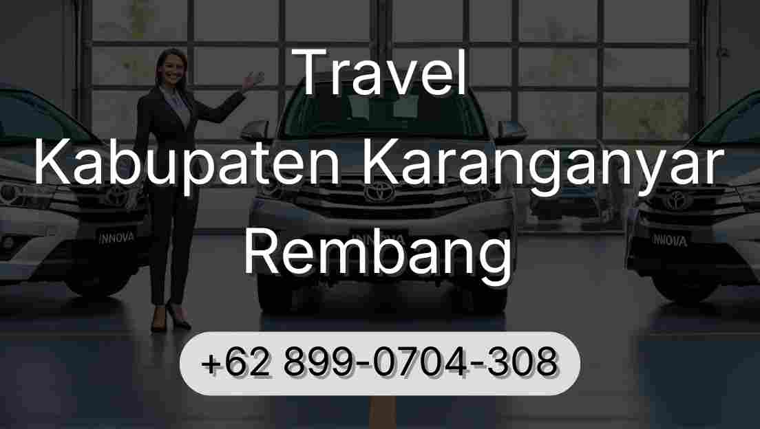 Travel Kabupaten Karanganyar Rembang