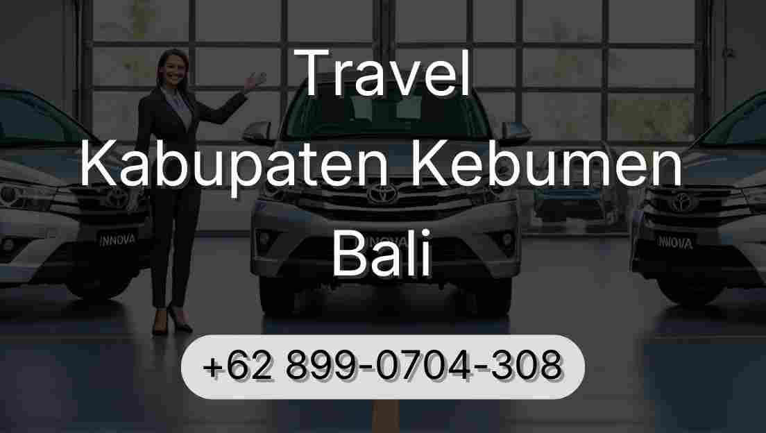 Travel Kabupaten Kebumen Bali