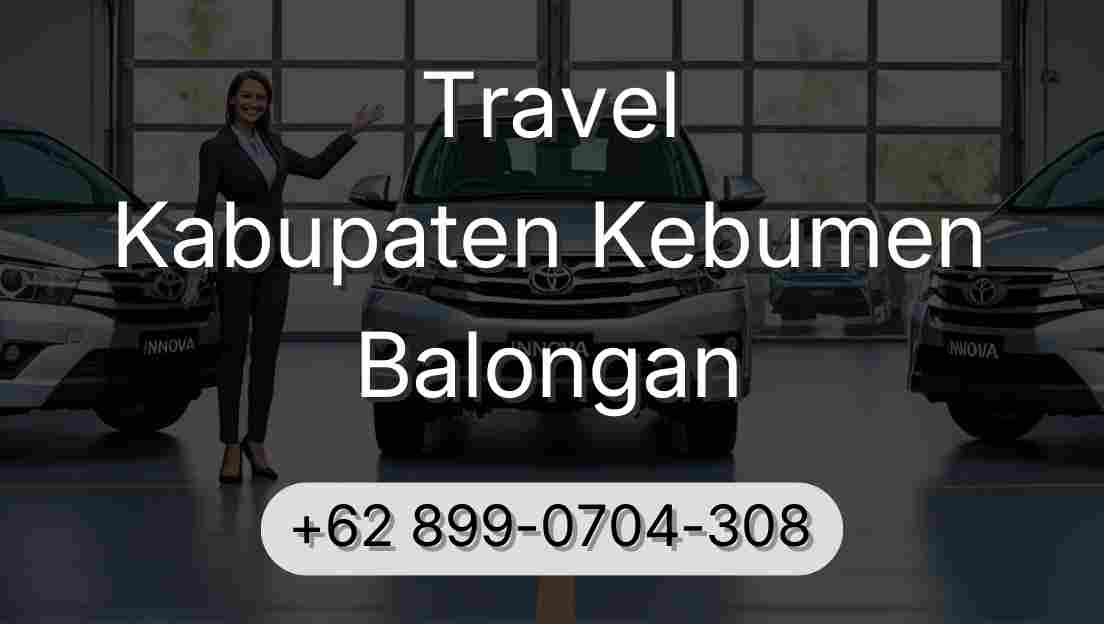 Travel Kabupaten Kebumen Balongan