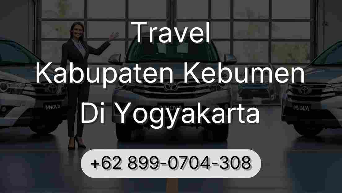 Travel Kabupaten Kebumen Di Yogyakarta