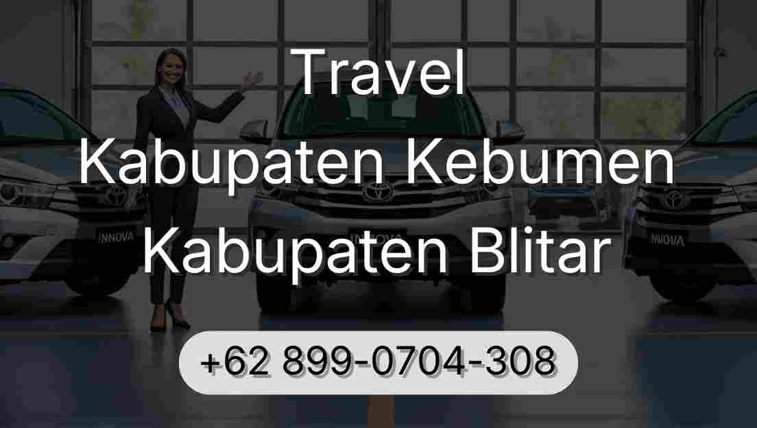 Travel Kabupaten Kebumen Kabupaten Blitar