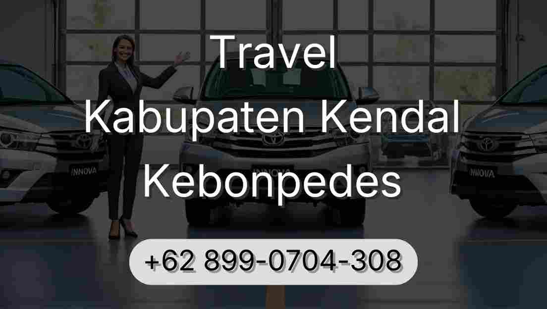 Travel Kabupaten Kendal Kebonpedes