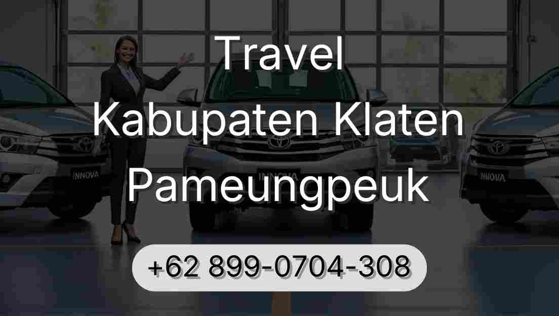 Travel Kabupaten Klaten Pameungpeuk