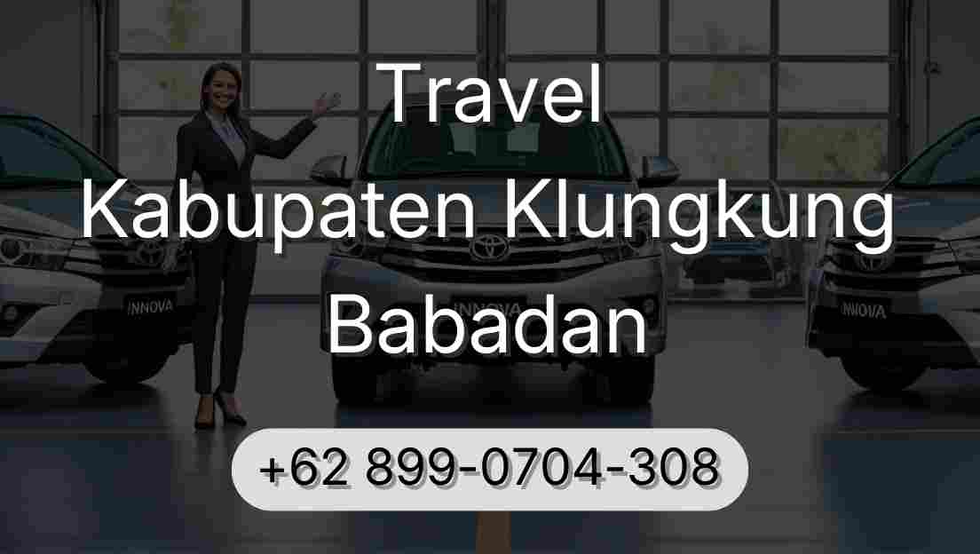 Travel Kabupaten Klungkung Babadan