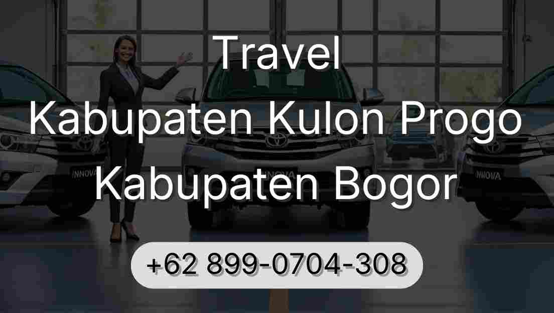 Travel Kabupaten Kulon Progo Kabupaten Bogor