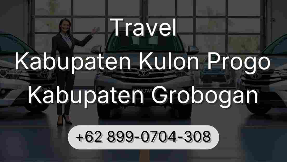 Travel Kabupaten Kulon Progo Kabupaten Grobogan