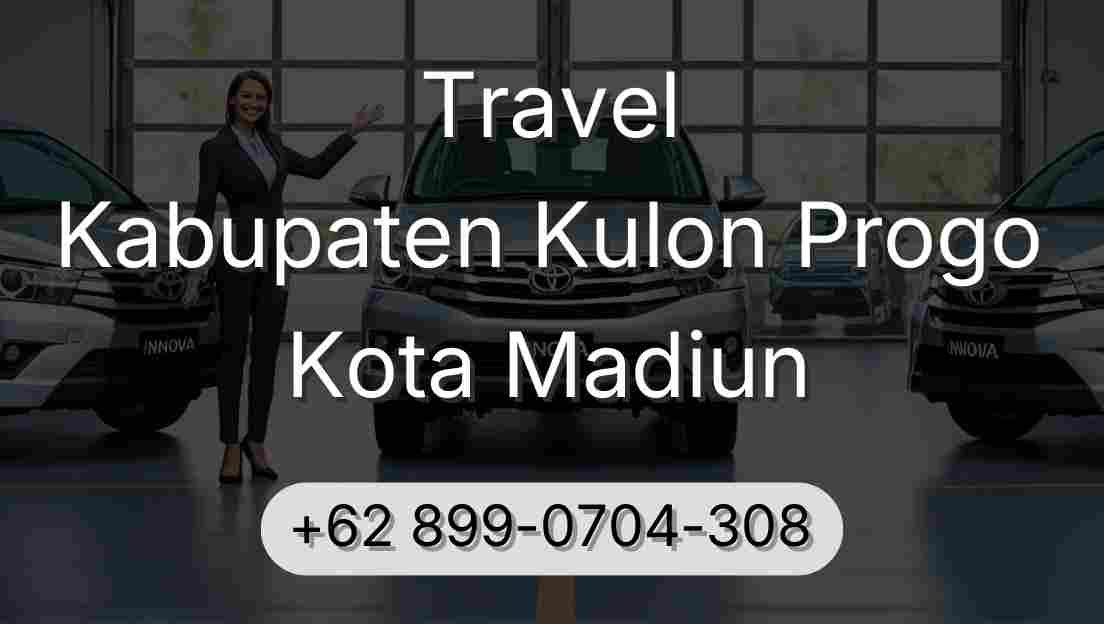 Travel Kabupaten Kulon Progo Kota Madiun