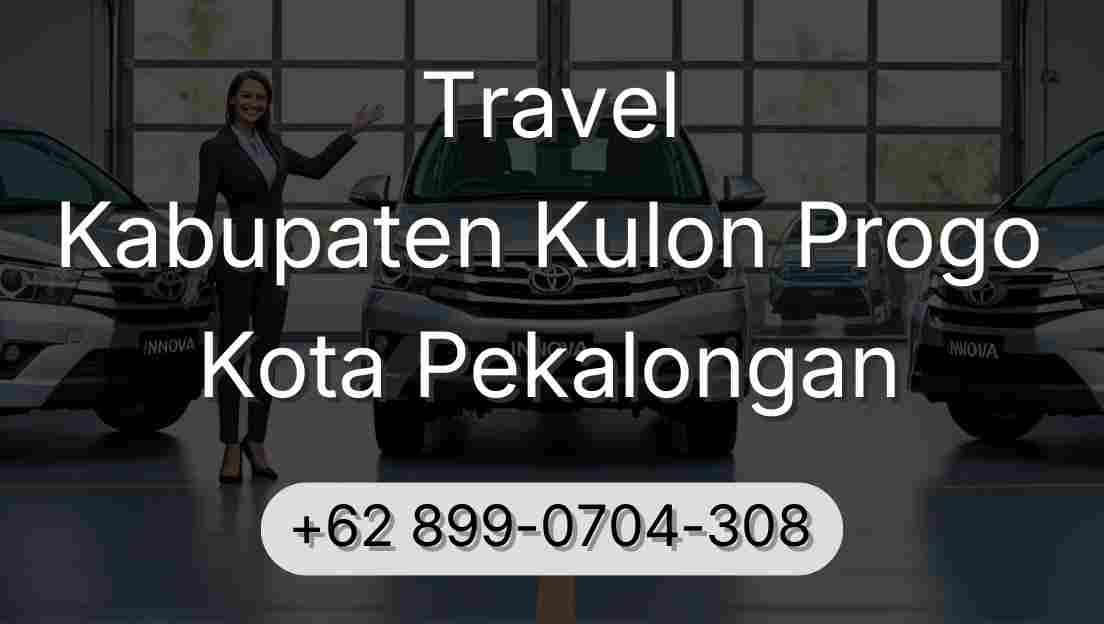 Travel Kabupaten Kulon Progo Kota Pekalongan