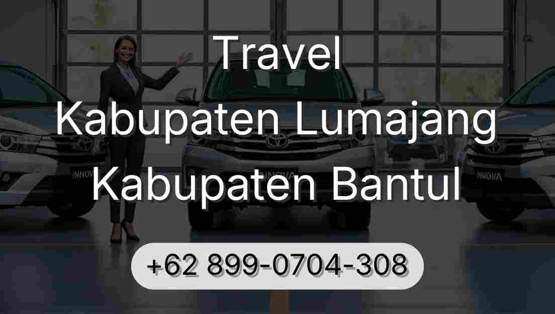 Travel Kabupaten Lumajang Kabupaten Bantul