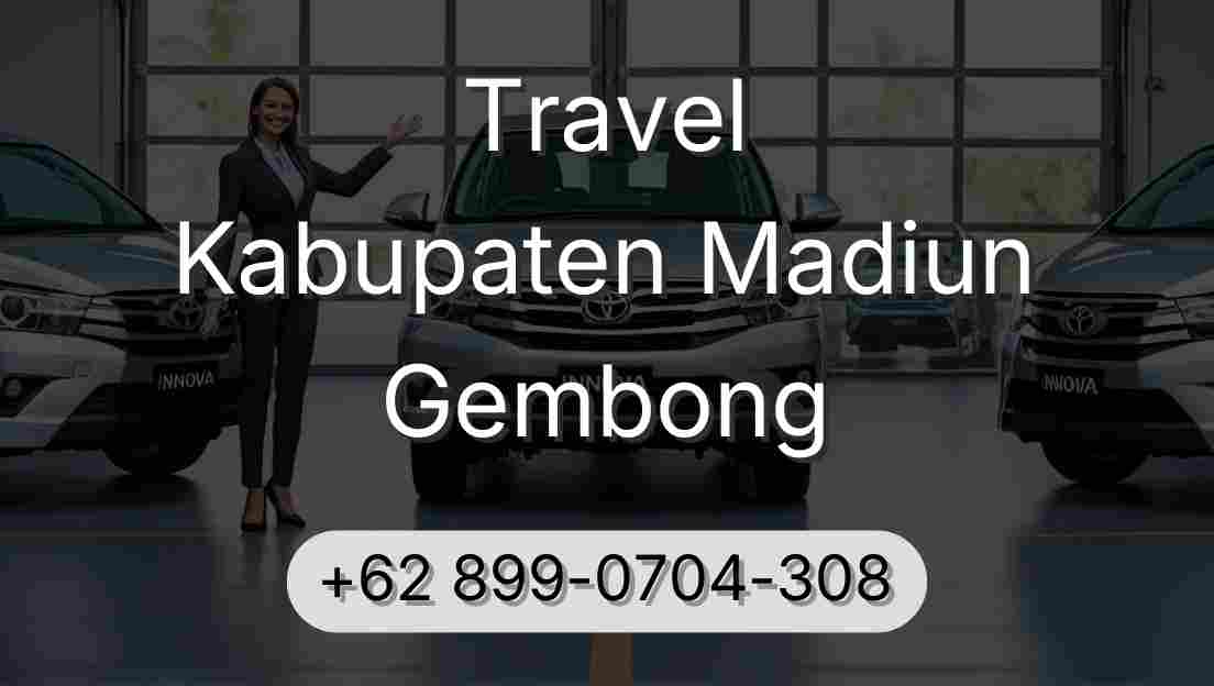 Travel Kabupaten Madiun Gembong