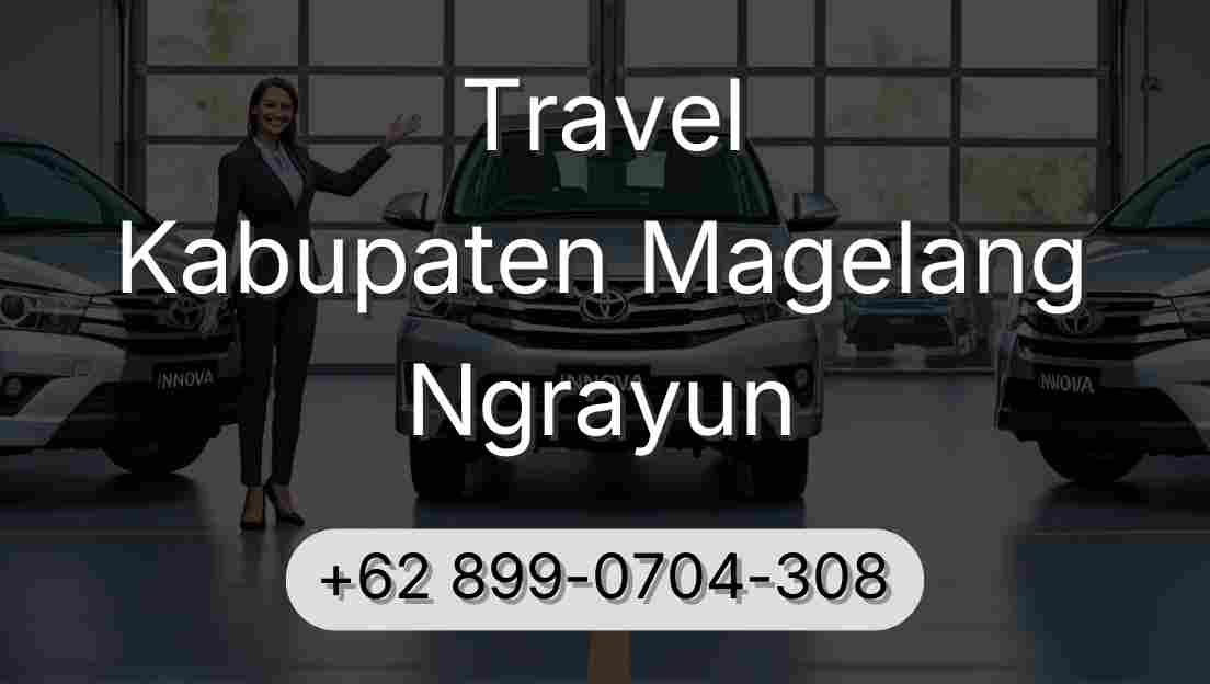 Travel Kabupaten Magelang Ngrayun
