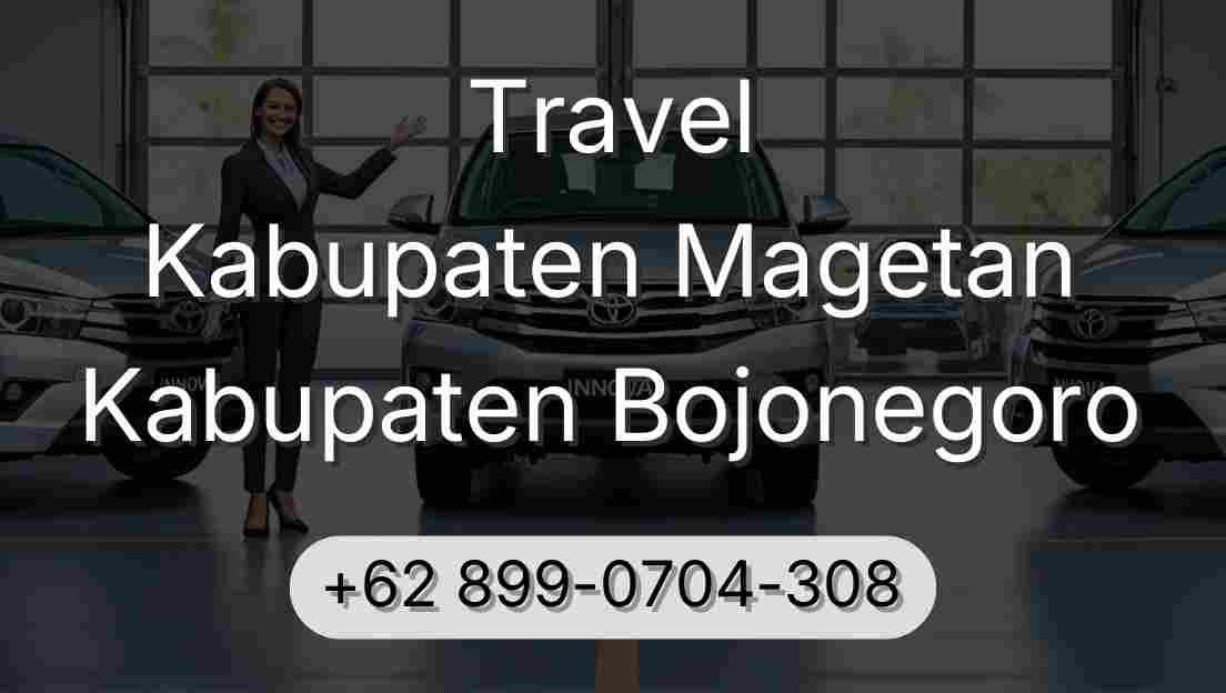 Travel Kabupaten Magetan Kabupaten Bojonegoro