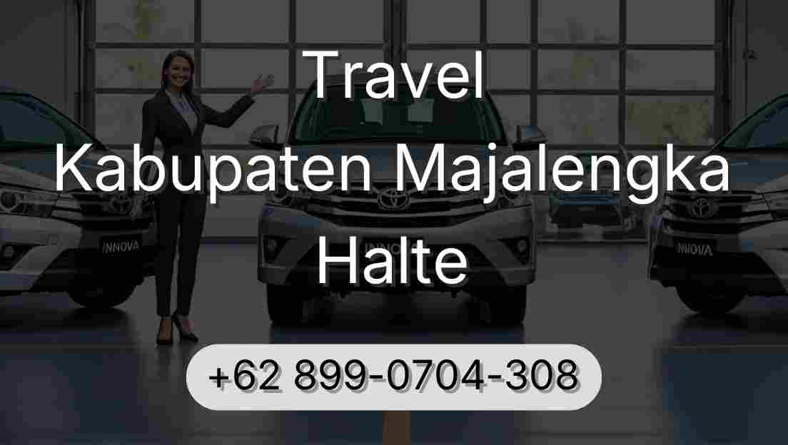 Travel Kabupaten Majalengka Halte