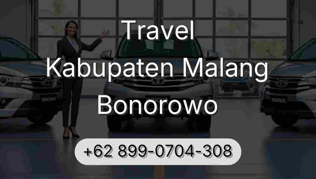 Travel Kabupaten Malang Bonorowo
