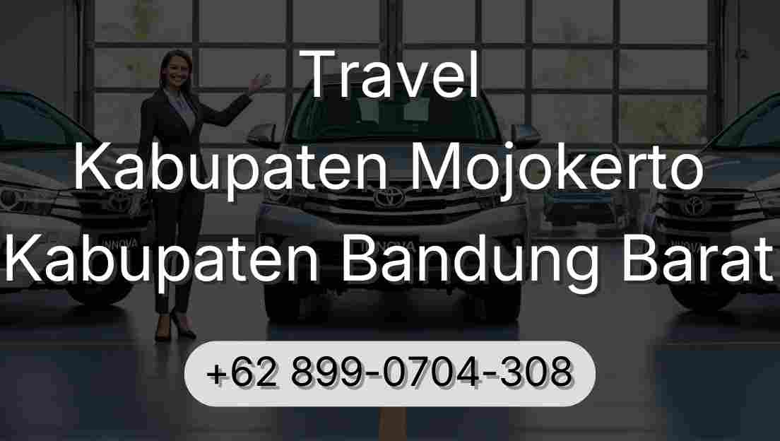 Travel Kabupaten Mojokerto Kabupaten Bandung Barat